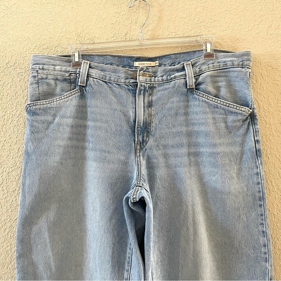 Levi’s 94 Baggy Jeans Pant Mid Wide Denim Classic Y2K Festival Concert Blue 34 - Picture 5 of 14